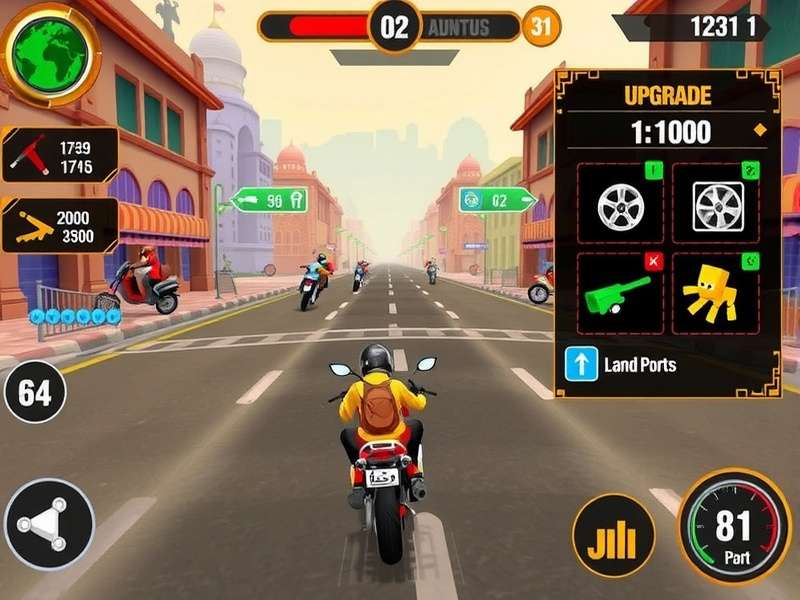 Cumin Dash Elite - Competitive Multiplayer Racing Cumin Dash Elite multiplayer race showing competitive gameplay