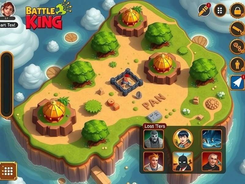 Colva Battle King gameplay screenshot showing character in action