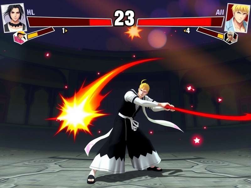 Bleach Combat 3D Showdown character selection screen
