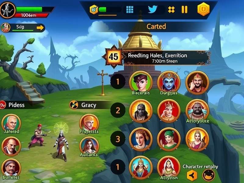 Mythological settings and landscapes in Durga S Sacred Expedition