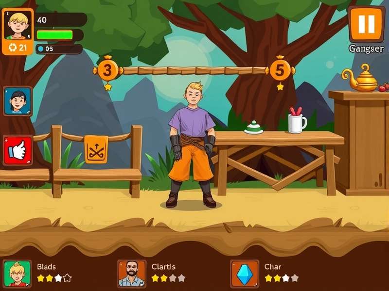 Ginger Hasty Hustle Gameplay Ginger Hasty Hustle gameplay screenshot showing character and environment