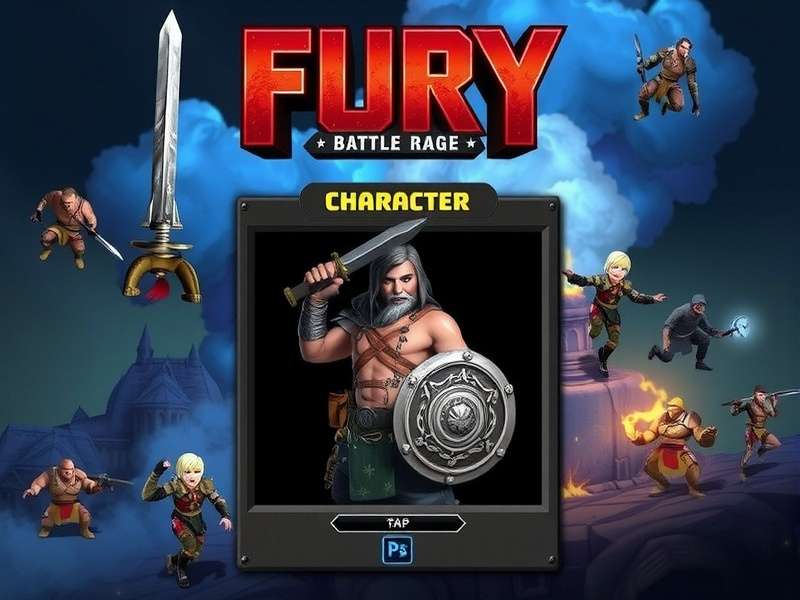 Fury Warfront Battle Rage Game Banner