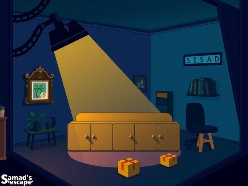 Samad S Sleight Escape gameplay screenshot showing puzzle mechanics