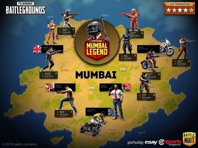 PUBG Mumbai Legend esports tournament with professional players