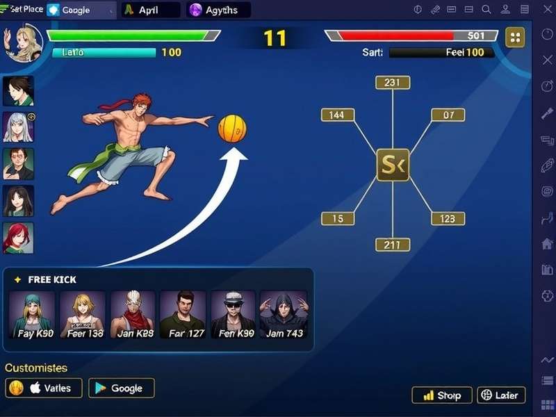 Set Piece Legends India customization options showing player outfits