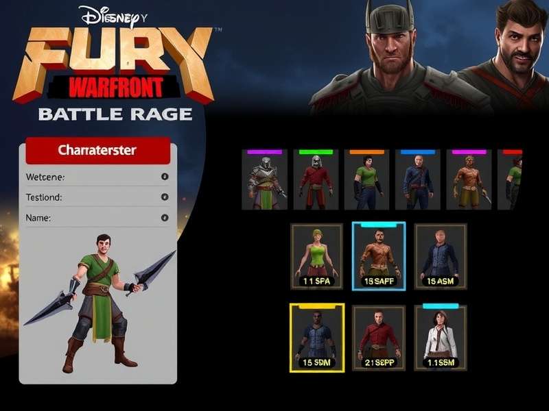 Fury Warfront Battle Rage Gameplay Screenshot