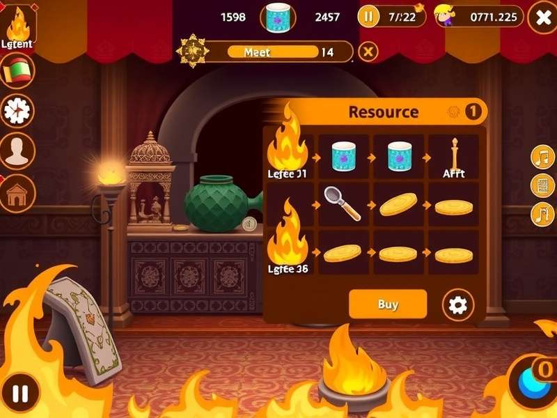 Resource Management in Guru S Guidance Guru S Guidance strategy interface showing resource management