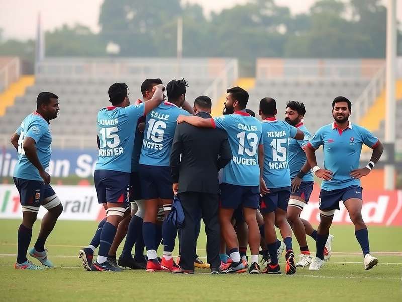 Young rugby players in India aspiring to join India Rugby Crusaders