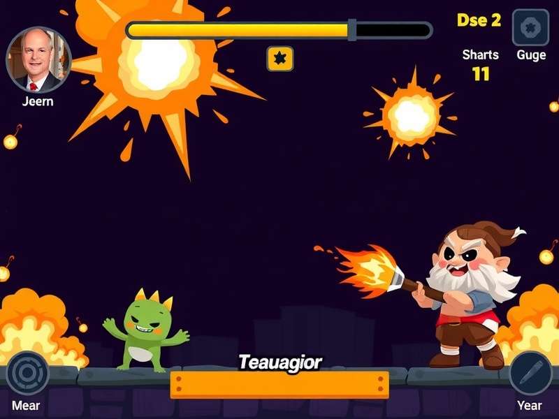Begumpet Power Bombers gameplay screenshot showing explosive action