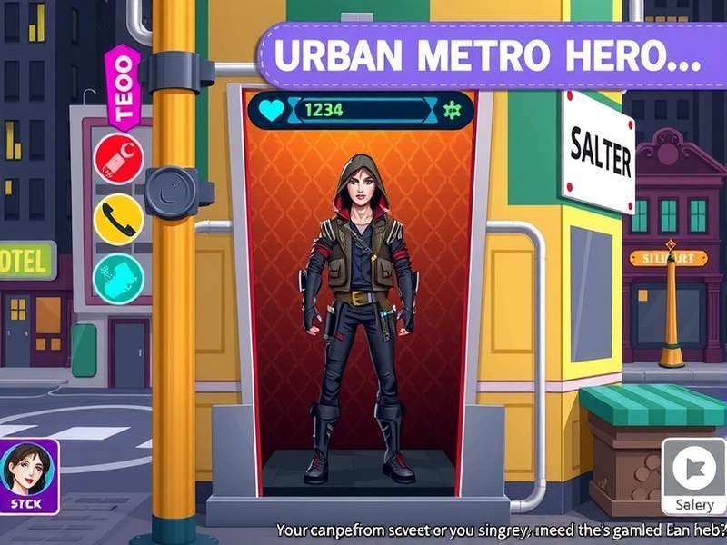 Urban Metro Hero Game Cover Art
