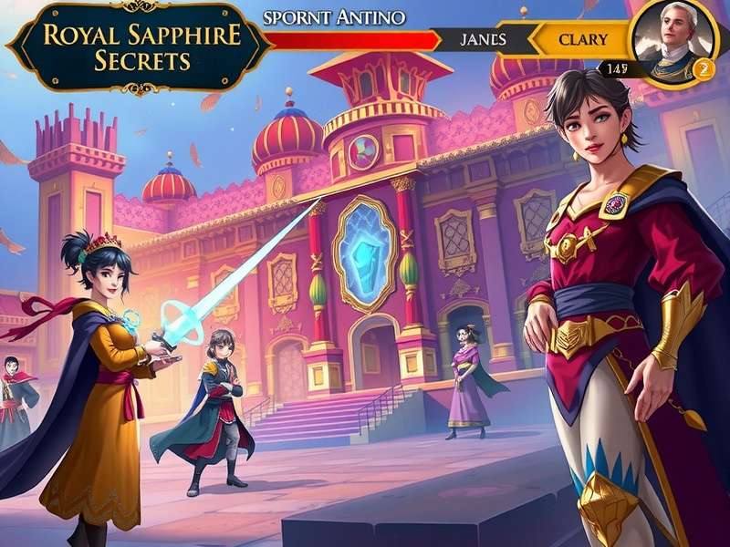 Royal Sapphire Secrets cultural festival celebration scene