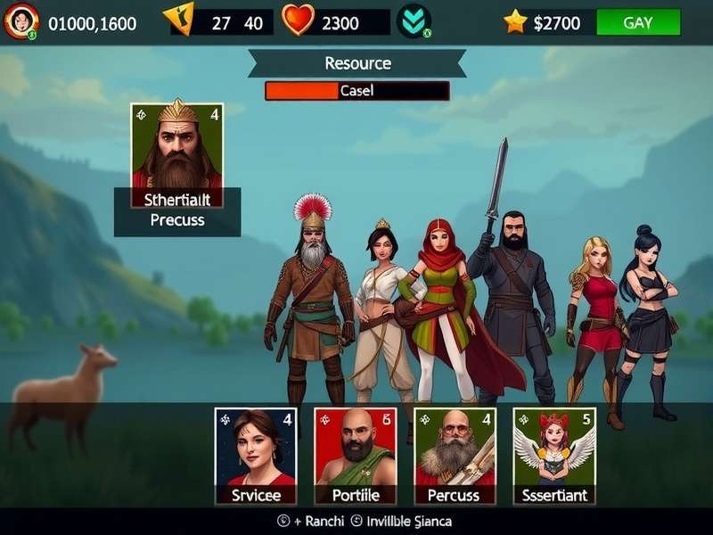 Ranchi Invincible Squad gameplay screenshot showing character selection