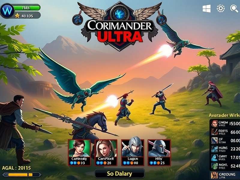 Story scene from Coriander Commander Ultra showing dramatic narrative moment