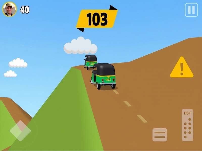 Various Tuk Tuk vehicles available in Tuk Tuk Hill Climb game
