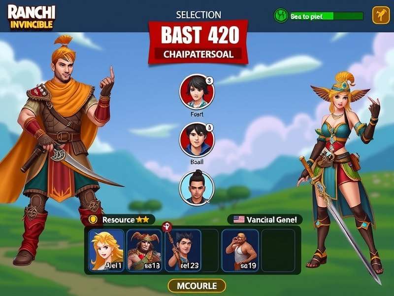 Ranchi Invincible Squad character lineup showing diversity