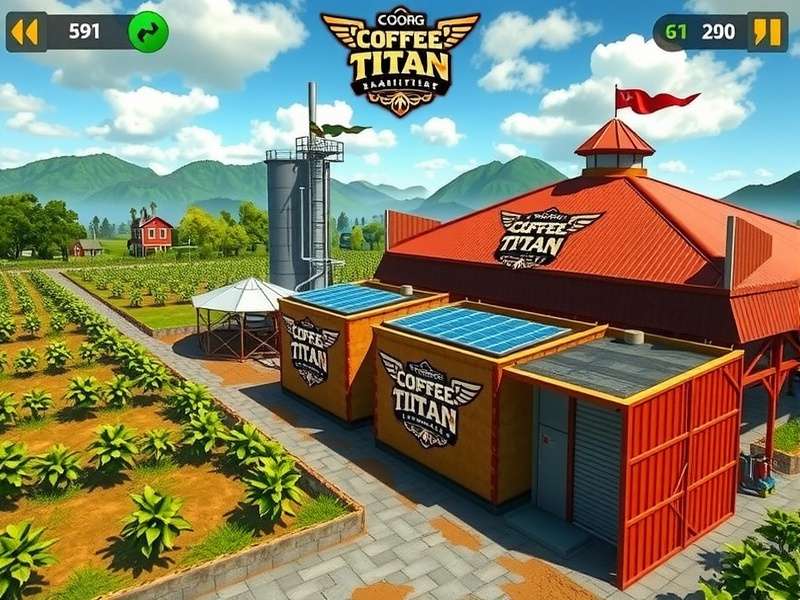 Coorg Coffee Titan processing facility management interface