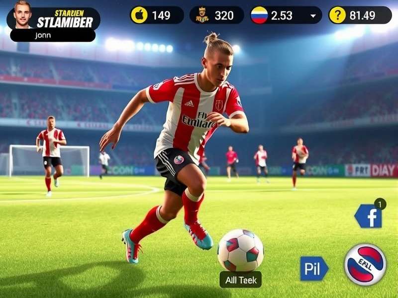 Goa Striker Champion Pro character customization interface