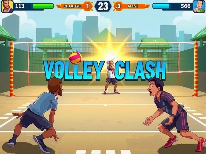 Volley Clash Pak Supreme control tutorial screen