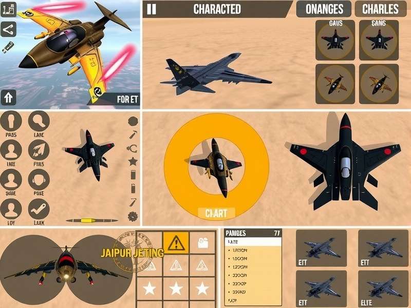 Jaipur Jets Elite character selection screen