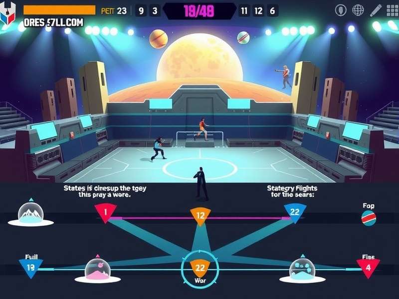 Strategic formations used in Planetary Handball Aces