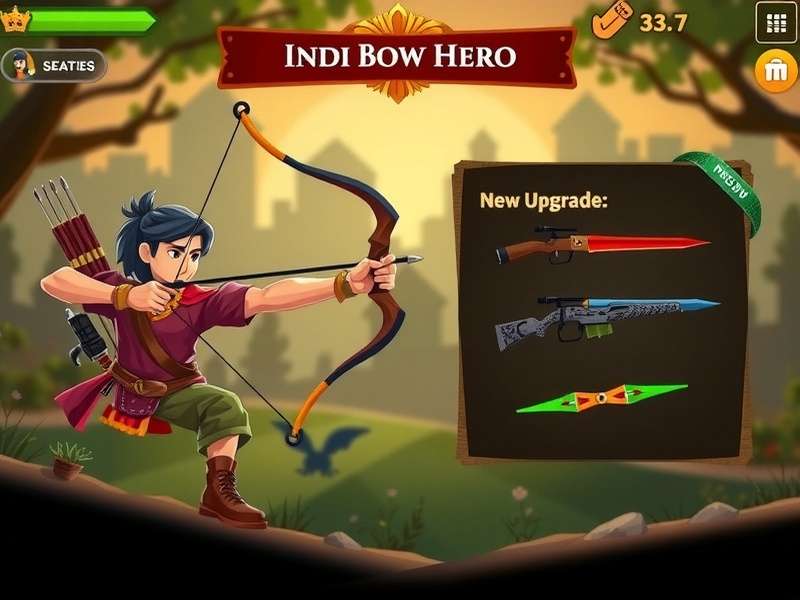 India Bow Hero weapon upgrade interface