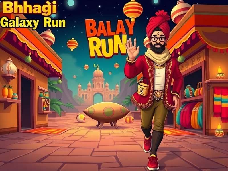Development team behind Bhaji Galaxy Run celebrating game launch