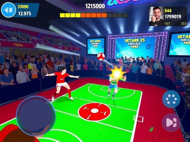 Rapid Scorers control interface and gameplay mechanics