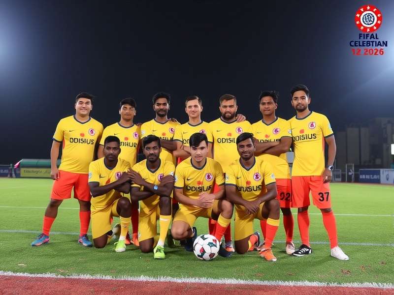 Odisha FC FIFA Ascent Team Celebration