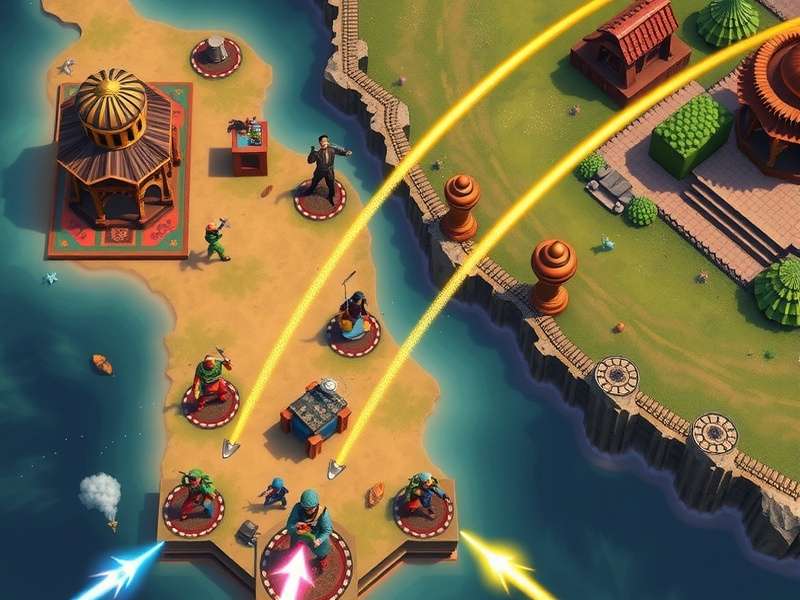 Strategic map positions in Indian Battle Royale King