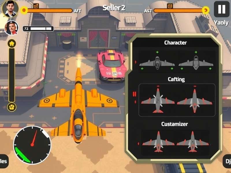 Jaipur Jets Elite jet customization interface