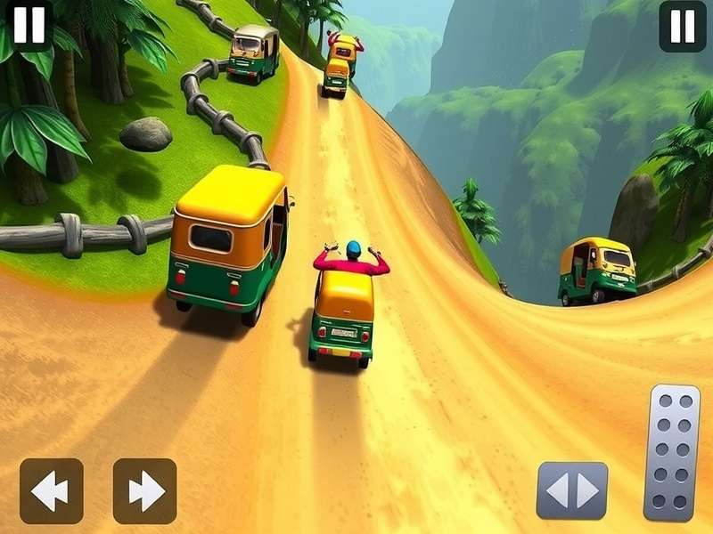 Tuk Tuk Hill Climb community events and multiplayer features
