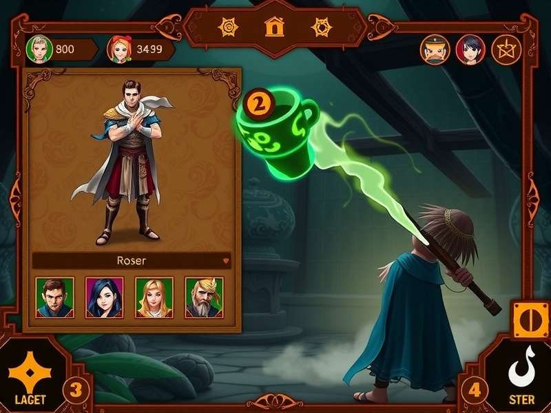 Chai Warrior Quest gameplay screenshot showing character and tea brewing interface