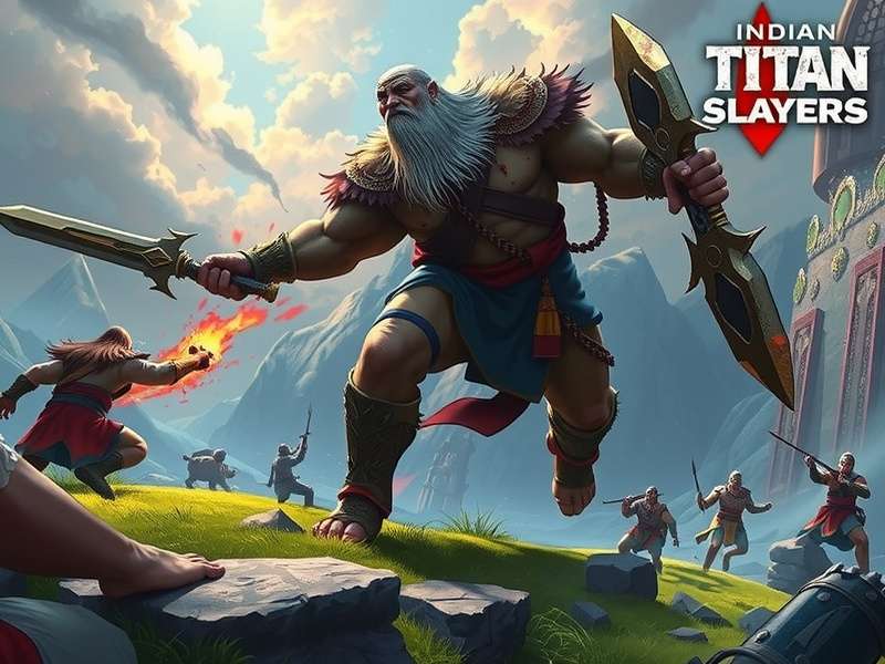 Indian Titan Slayers main gameplay screen