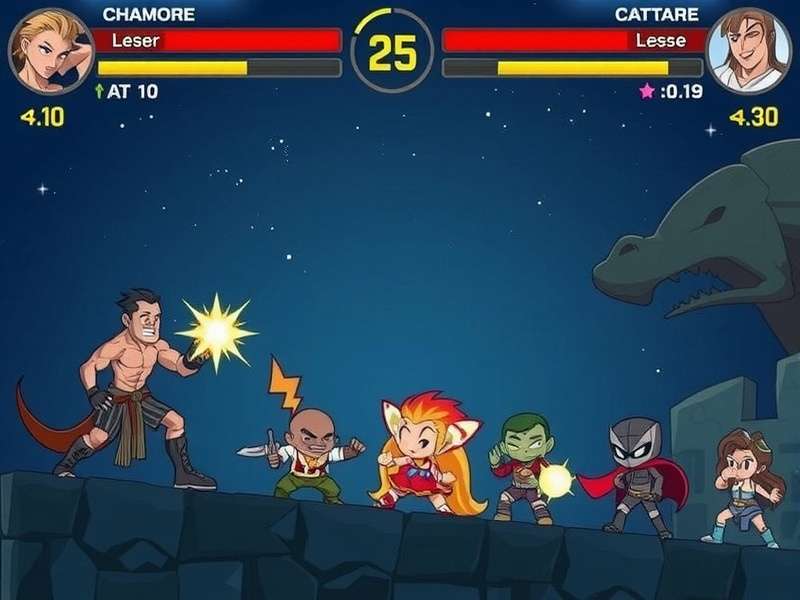 Goa S Unbeatable Heroes combat system illustration