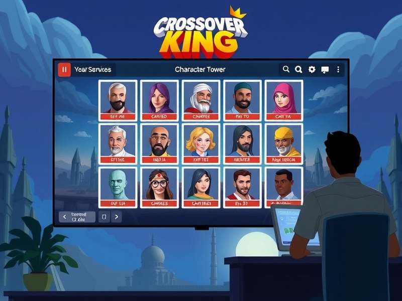 Crossover King India challenge tower gameplay screenshot