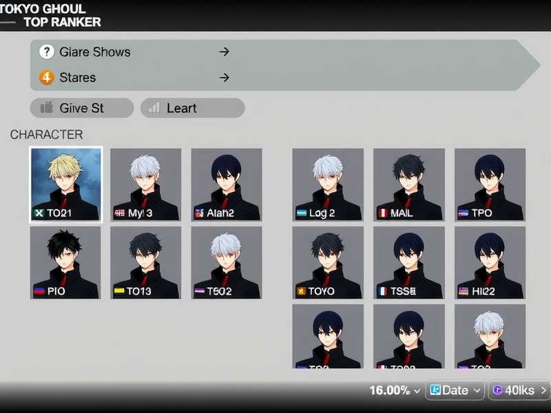 Tokyo Ghoul Top Ranker Gameplay Screenshot