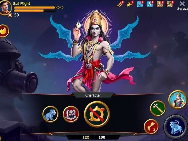 Triumphant Shiva S Might game overview showing Shiva in divine form