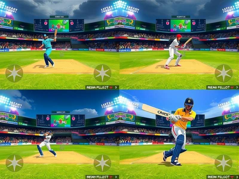 Evolution of Cricket Phenoms India graphics and features over time