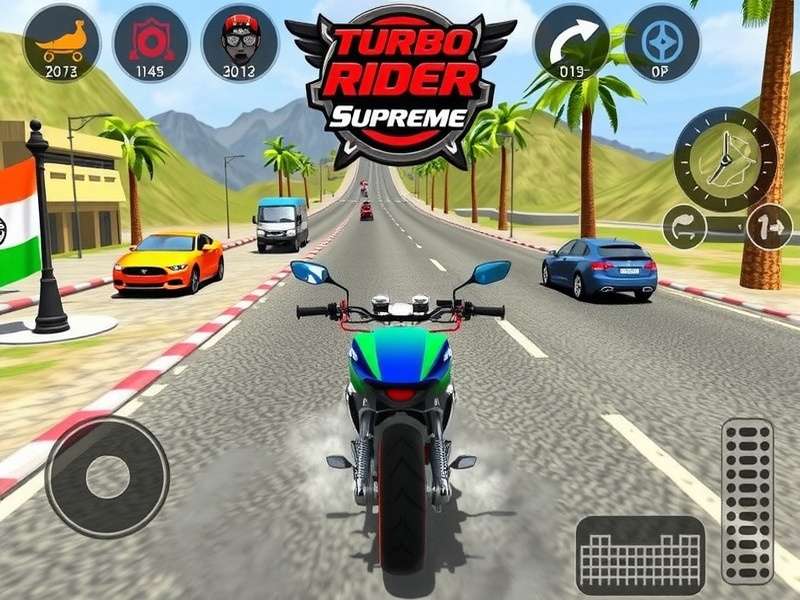 Turbo Rider Supreme vehicle customization screen