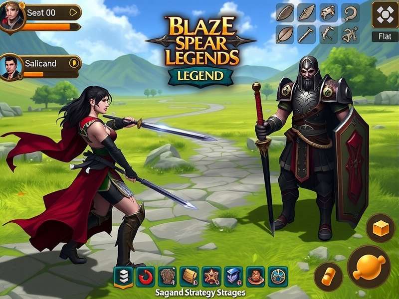 Blaze Spear Legend Character Customization Blaze Spear Legend Character Customization
