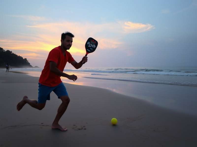 Goa Paddle Champion gameplay on beautiful Goan beach