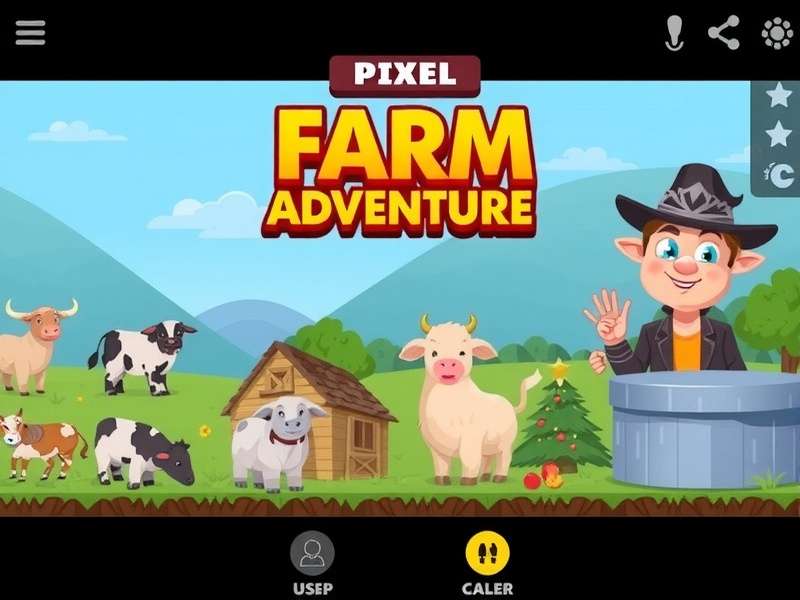 Pixel Farm Adventure Gameplay Screenshot