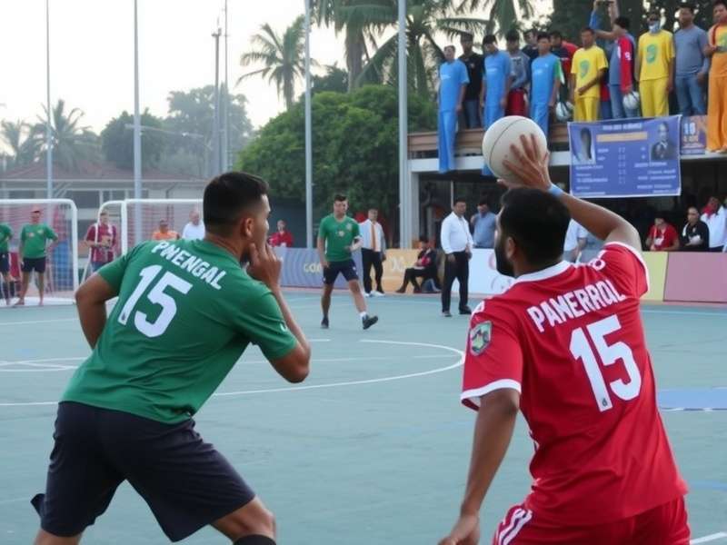 Daman Handball Supreme gameplay action