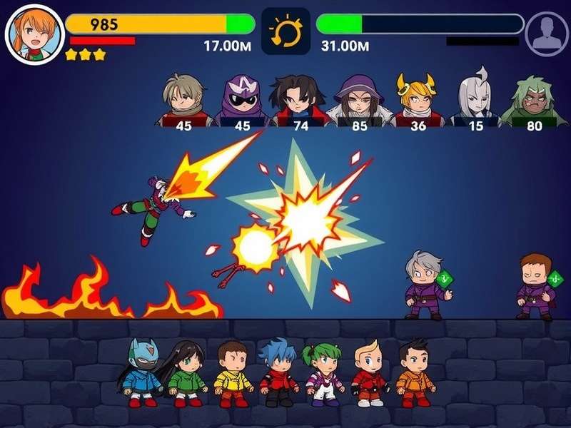 Goa S Unbeatable Heroes gameplay screenshot showing character action