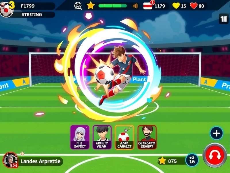 Character selection screen in Premium Kick Wizard Legend