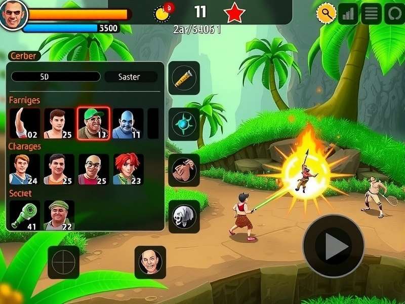 Goa Heroes Journey combat scene showing special abilities in action