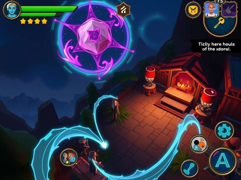 Mystic Void Pursuit development team working on the game