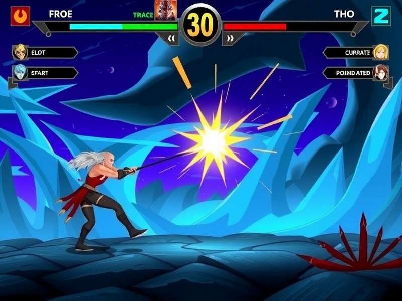 Mace Majestic Fighter gameplay screenshot showing combat action