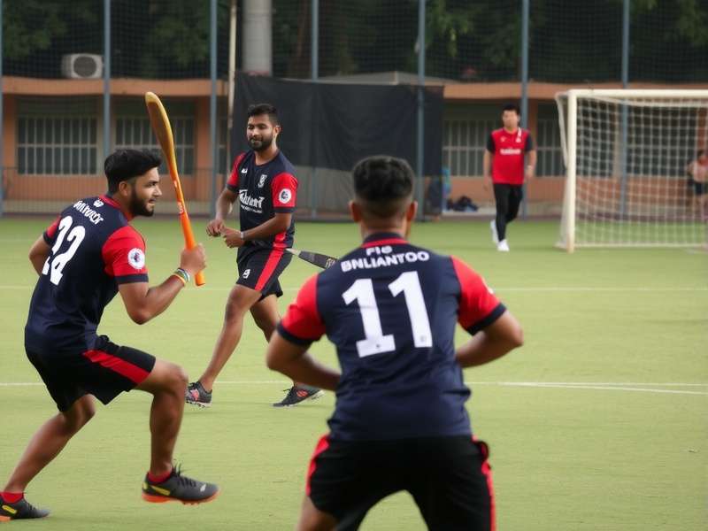 Bangalore Ball Blitzers championship celebration