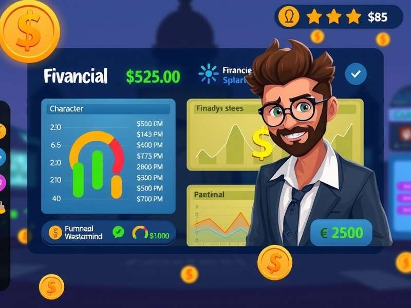Mumbai Money Mastermind gameplay screenshot showing the financial dashboard